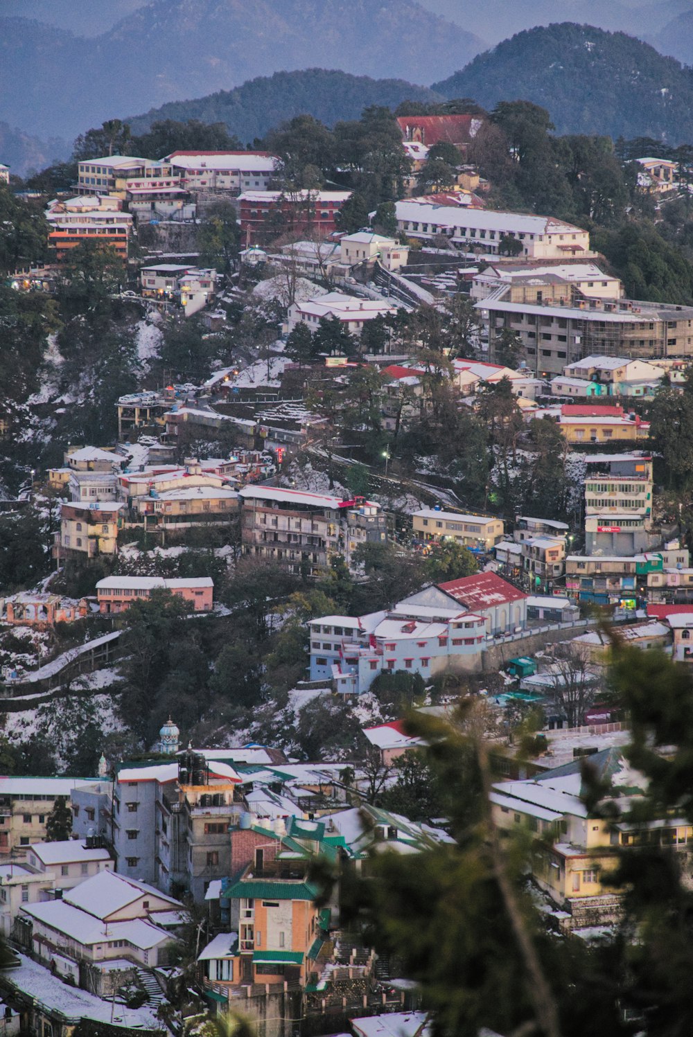 aerial view of city buildings during daytime