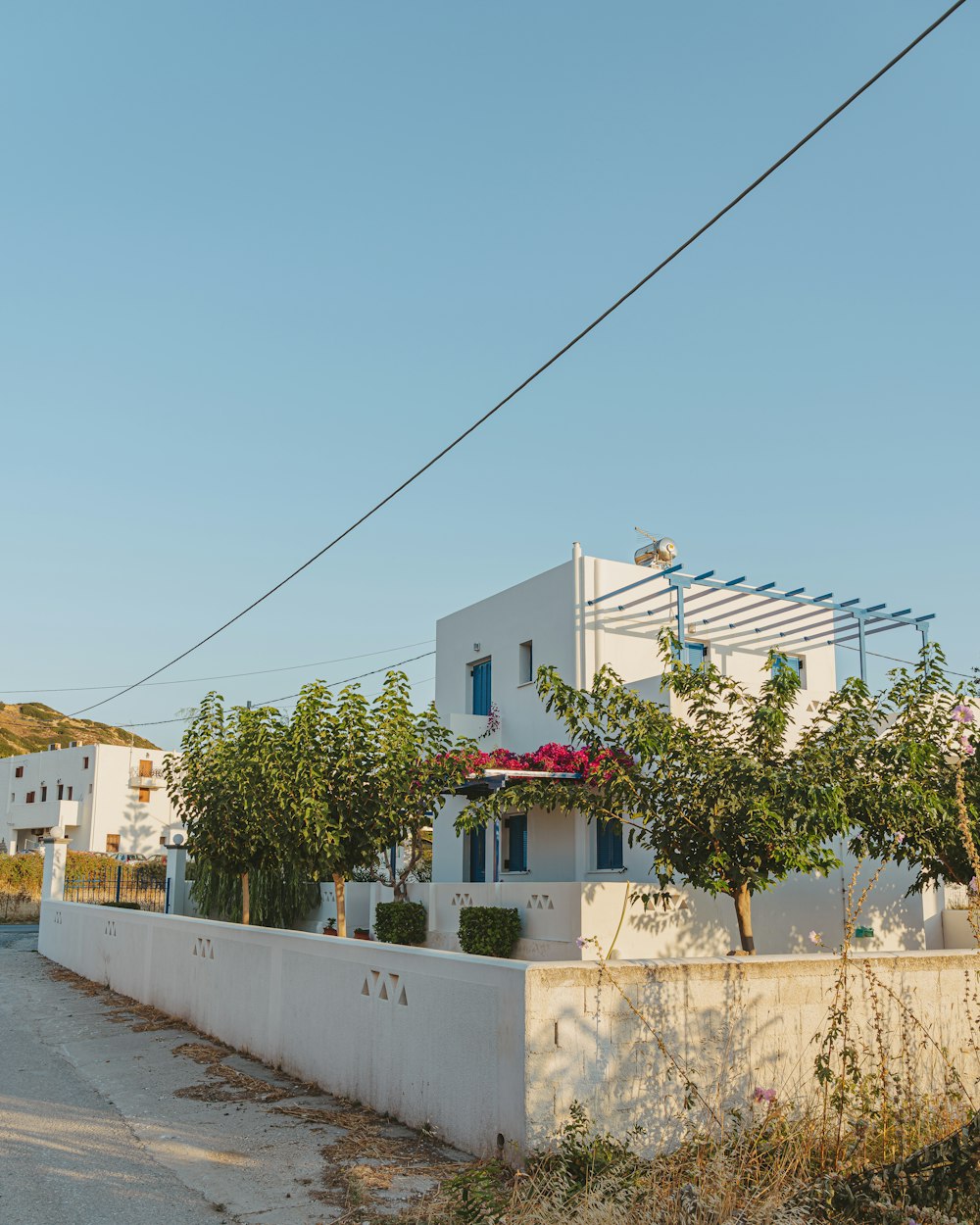 white concrete building near green trees during daytime