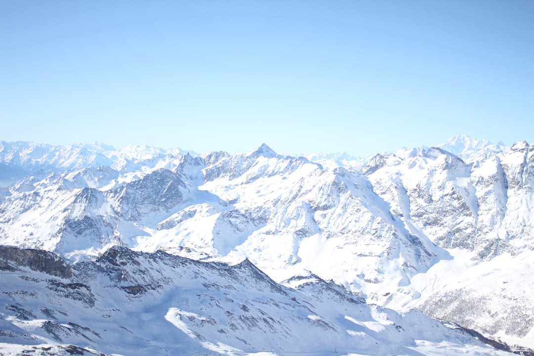 Glacial landform photo spot Klein Matterhorn Aosta