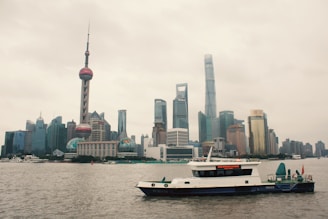 A panoramic view of the bustling Yangtze River Delta skyline symbolizing dynamic growth and opportunity.