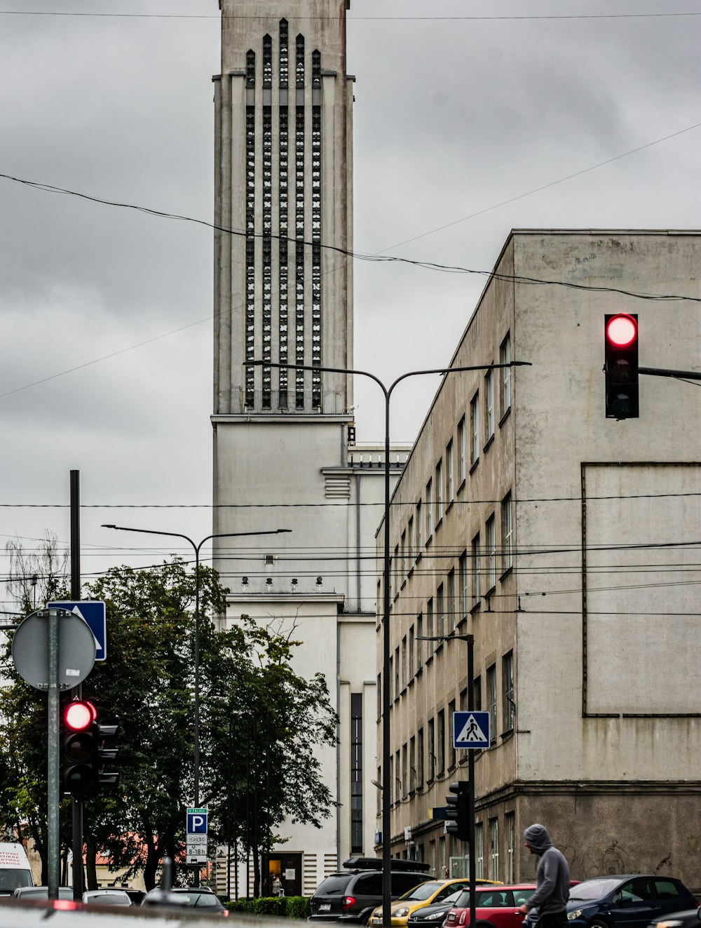 traffic light on red light