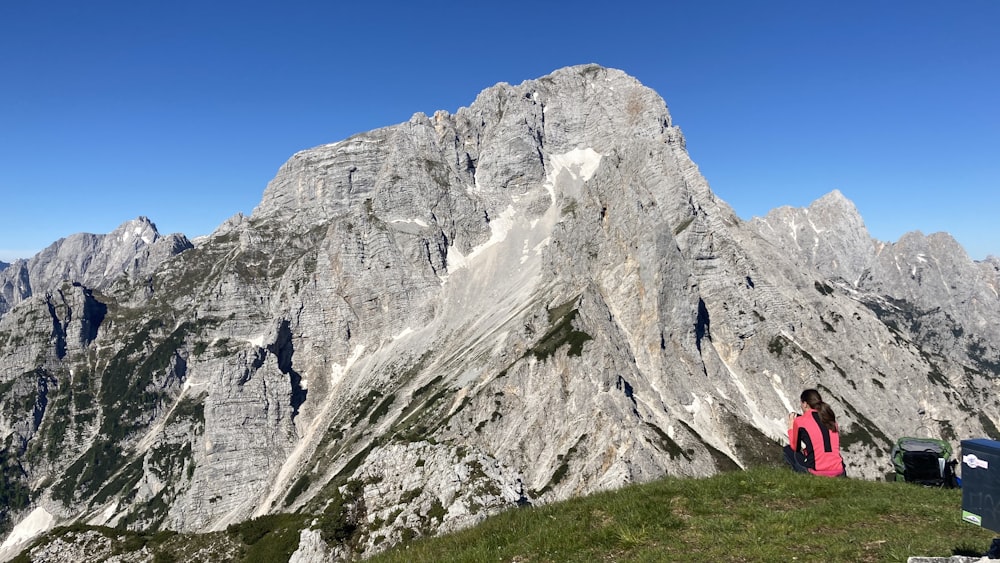 gray rocky mountain under blue sky during daytime