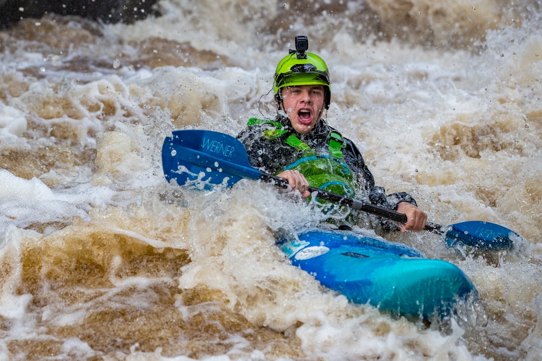 photo of Crana River Whitewater kayaking near Grianan of Aileach