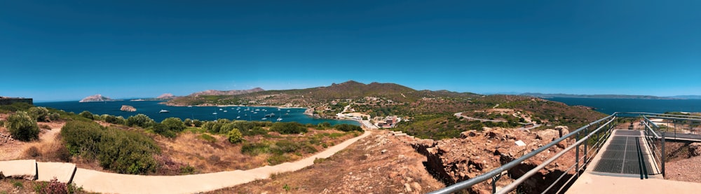 aerial view of city near body of water during daytime