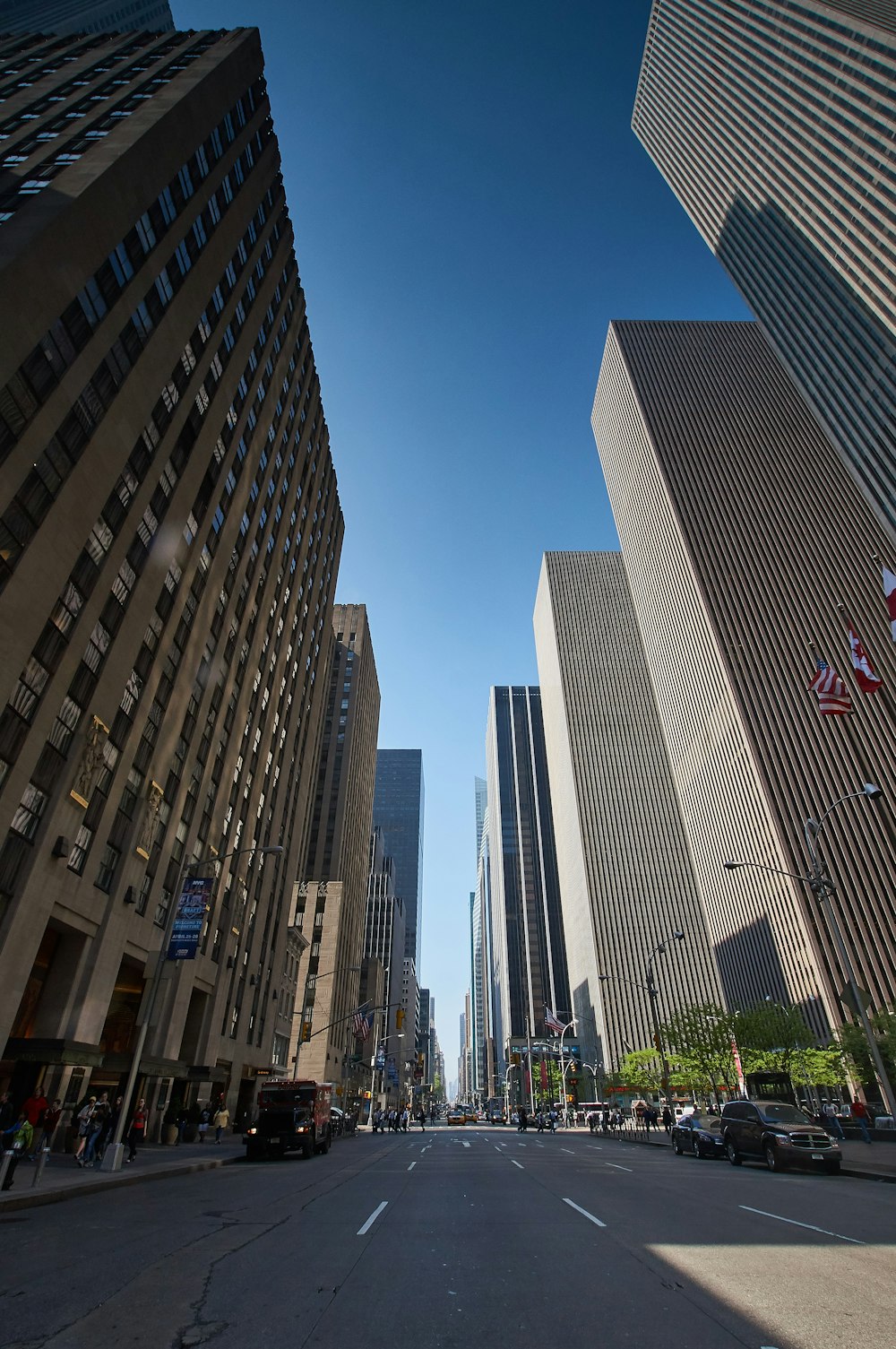 high rise buildings during daytime