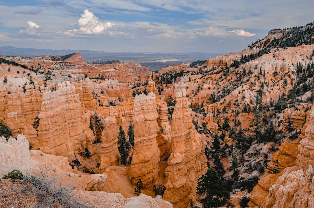 brown rocky mountain under blue sky during daytime