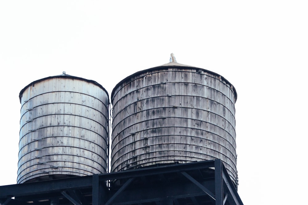 gray steel tank under white sky during daytime