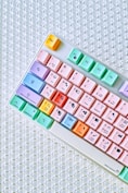 yellow and green computer keyboard