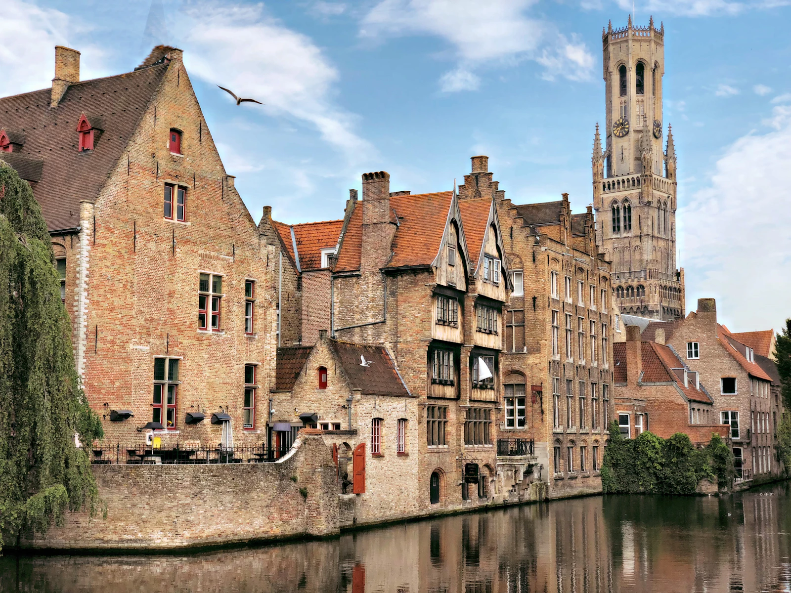 Bruges canal Belgium