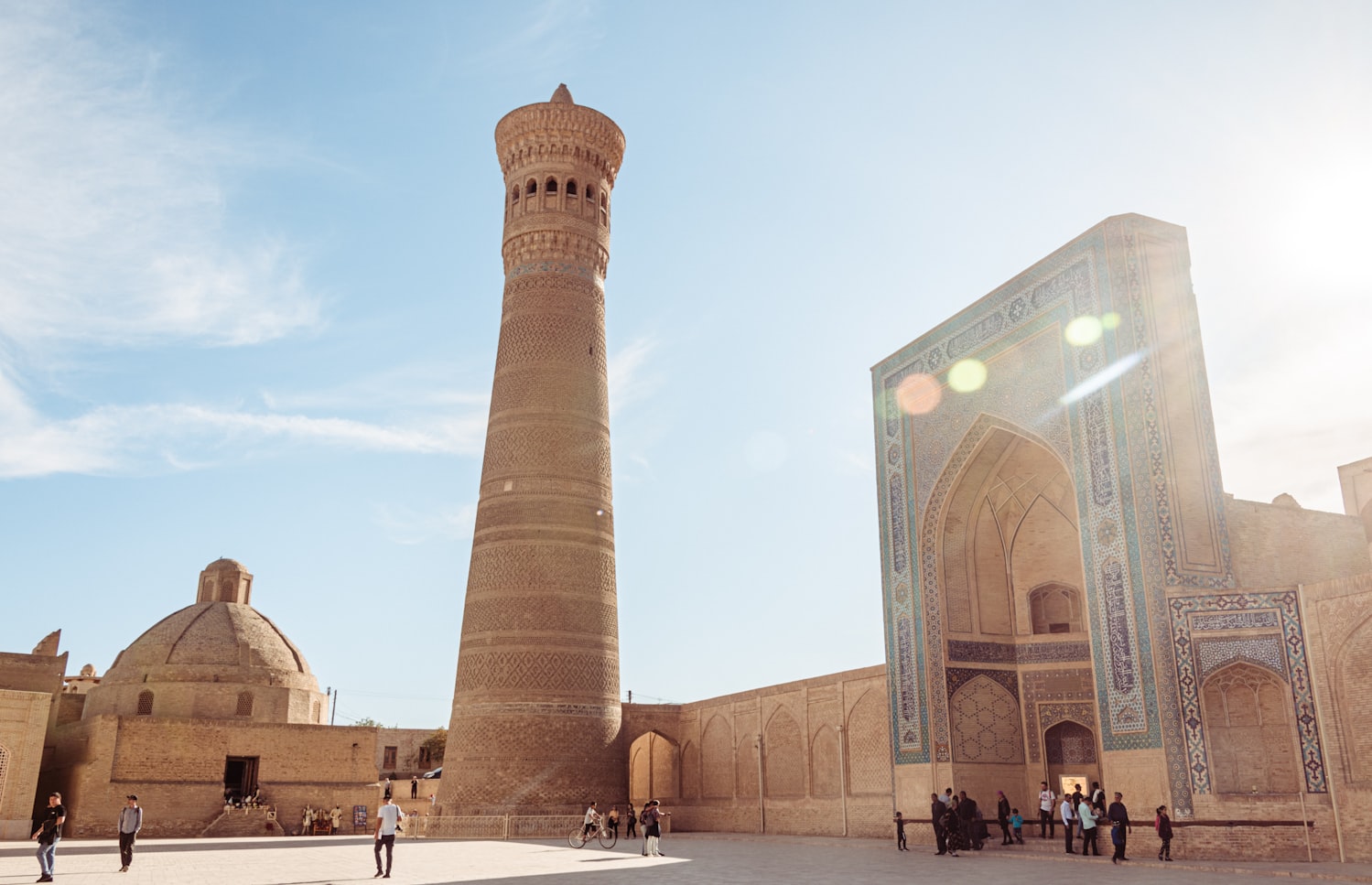 Mosque in Kalyan Minaret, Bukhara, Uzbekistan