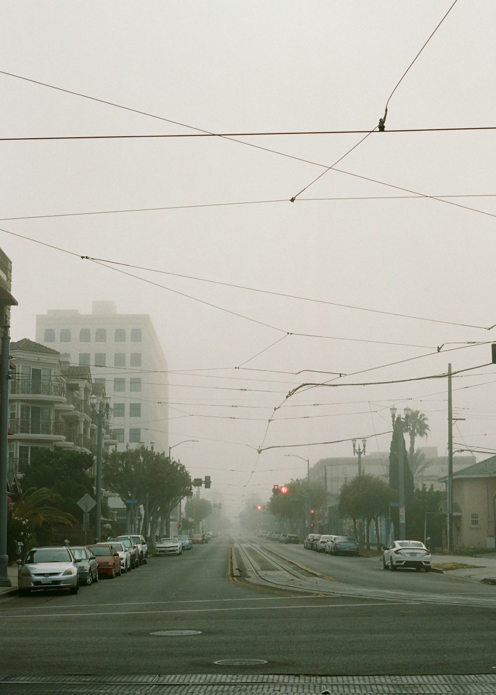 cars on road near buildings during daytime