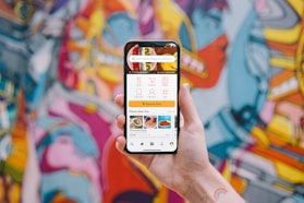 A smartphone screen showing the Stinkin Crawfish online menu with seafood dishes ready to order.