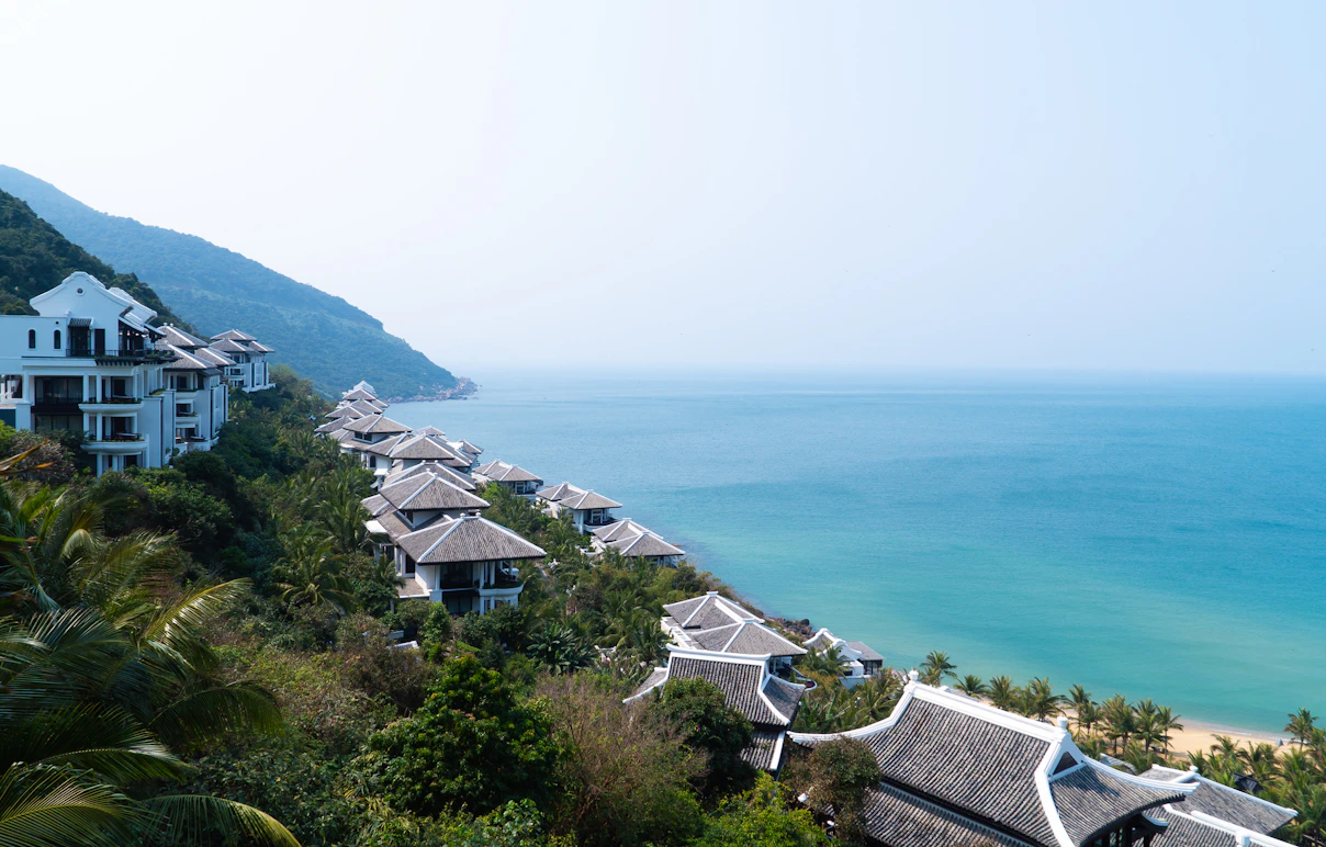 Resort along the sandy coast of Da Nang