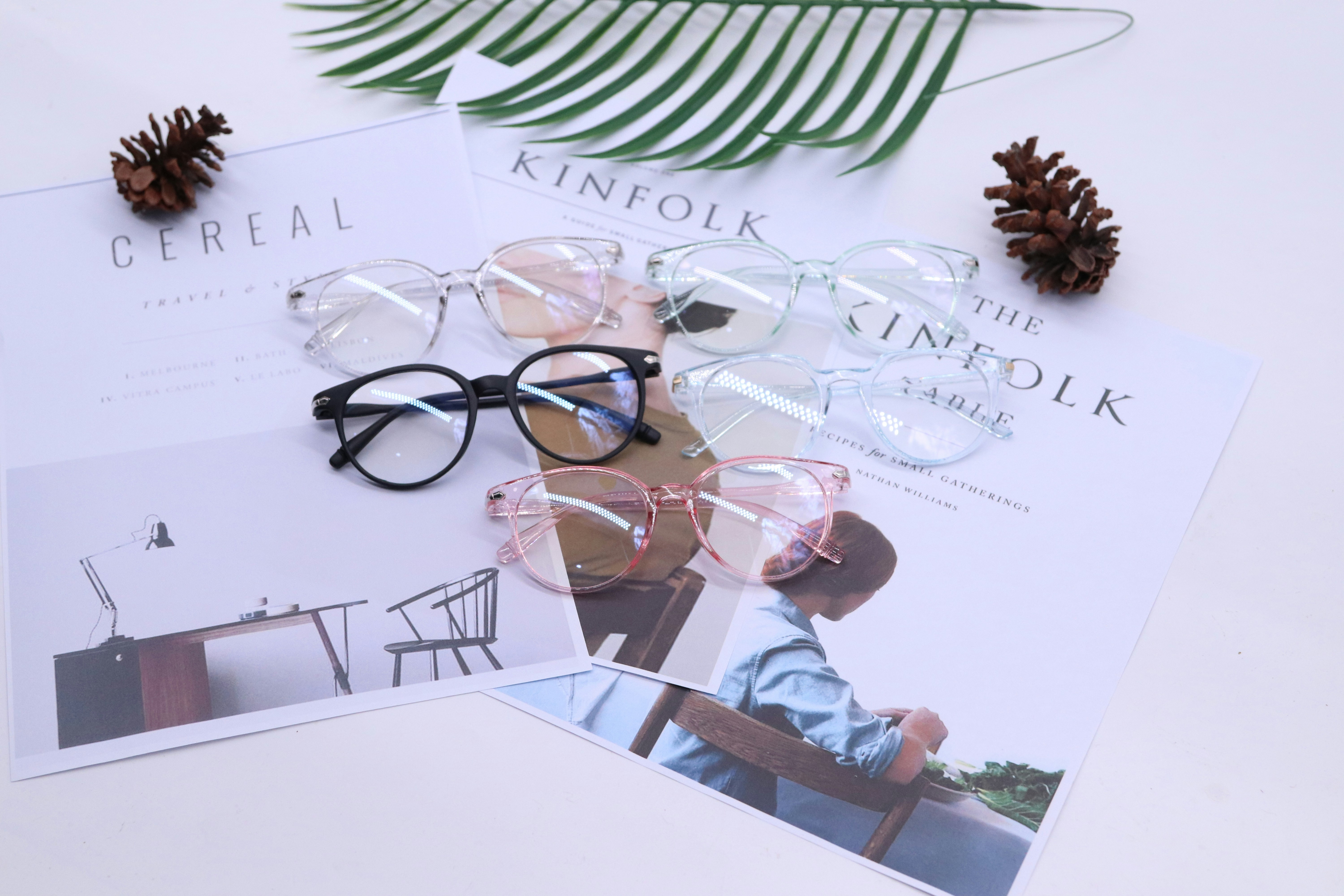 Black framed eyeglasses on white printer paper photo – Free Spectacles ...