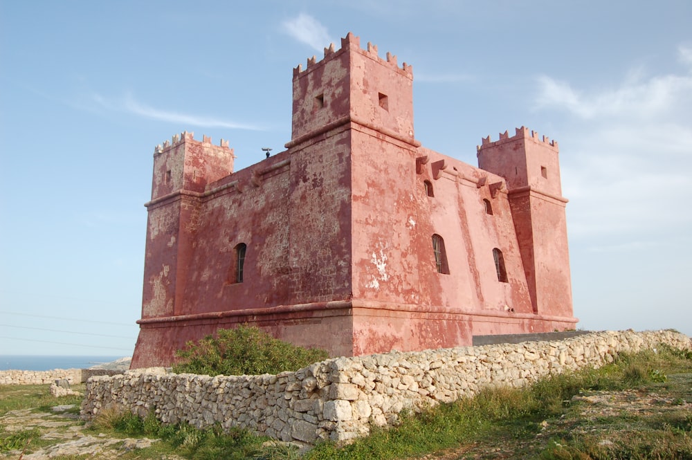 brown concrete castle under blue sky during daytime