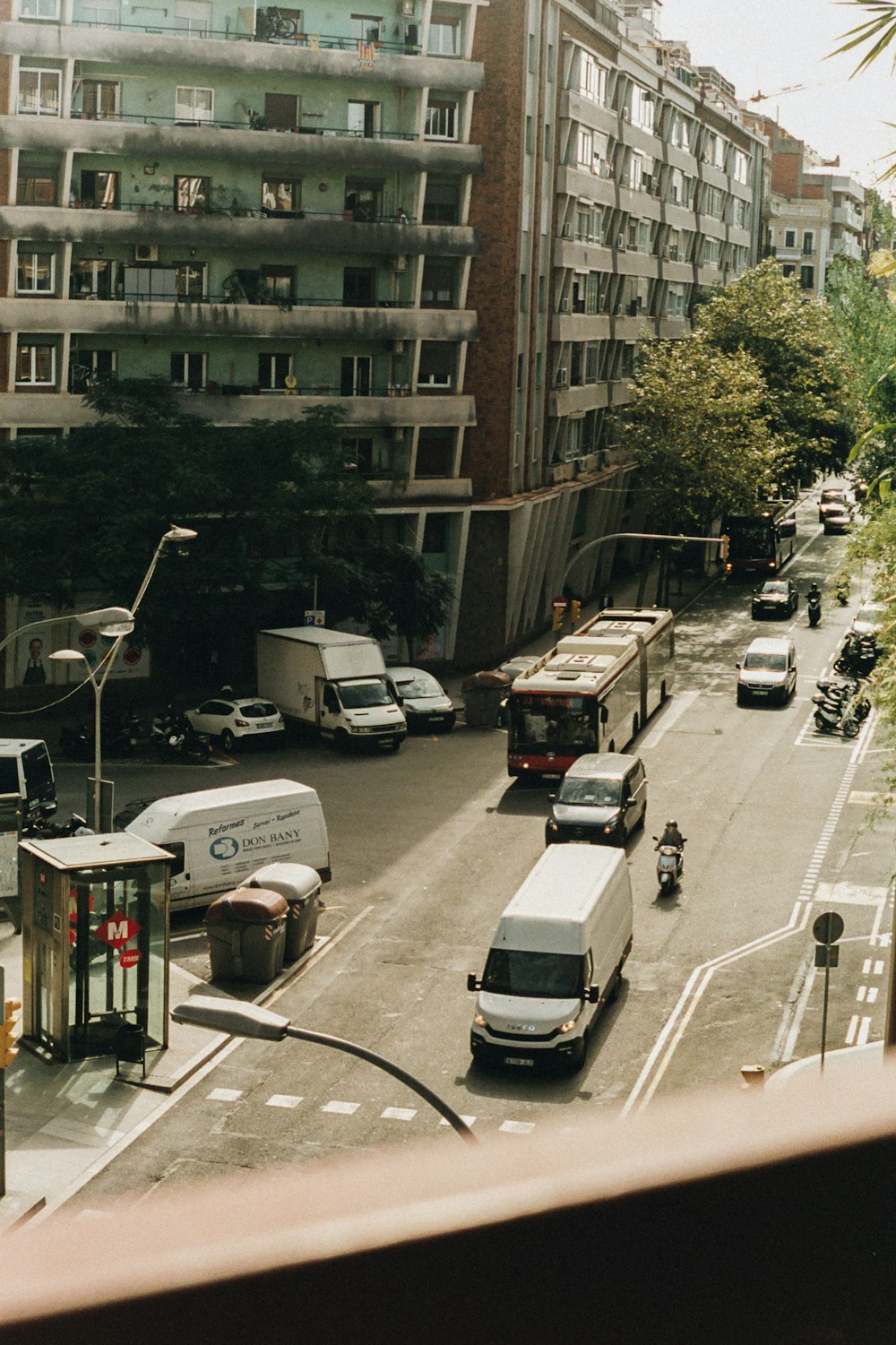 cars on road during daytime