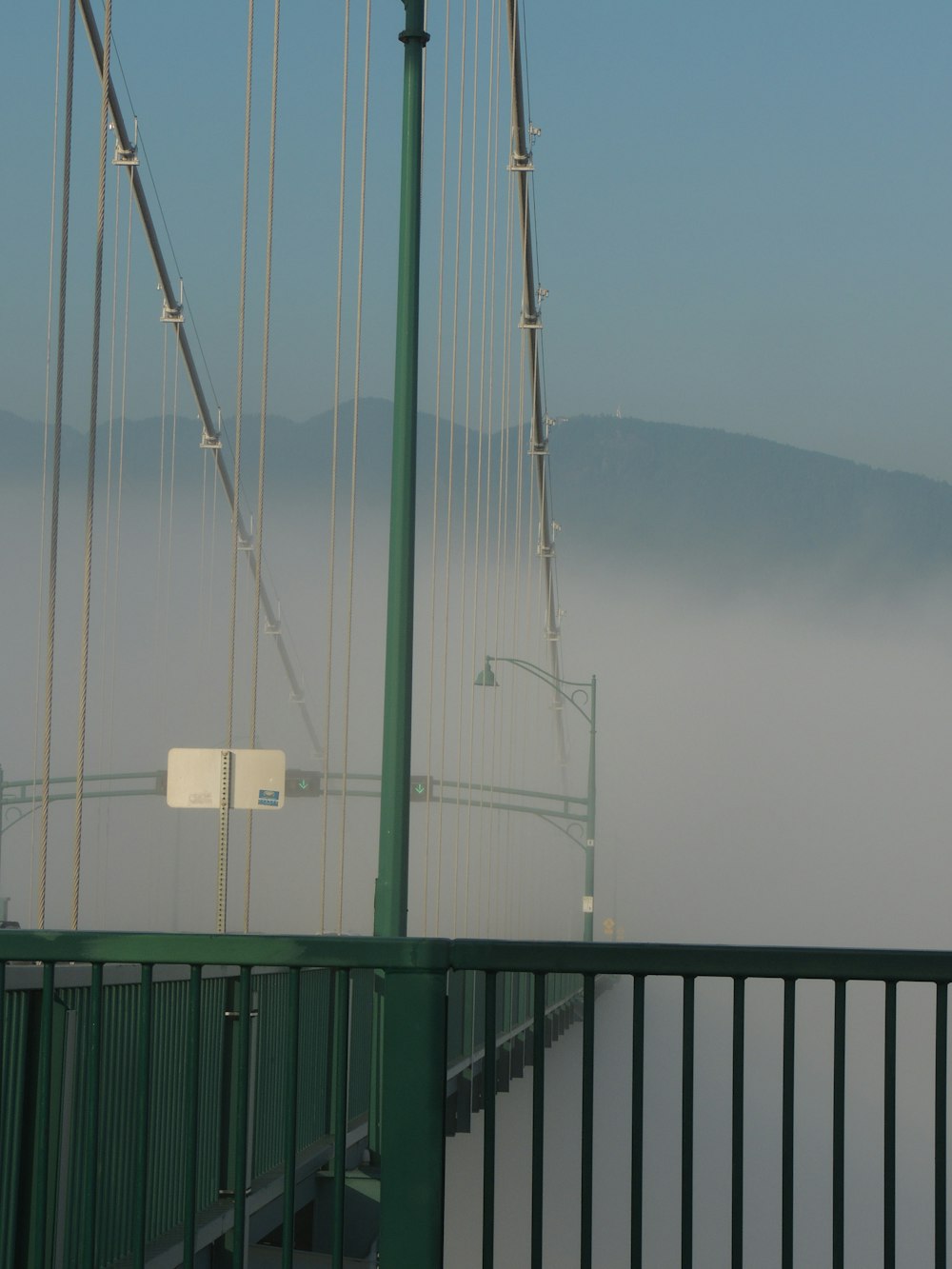 green bridge over the sea