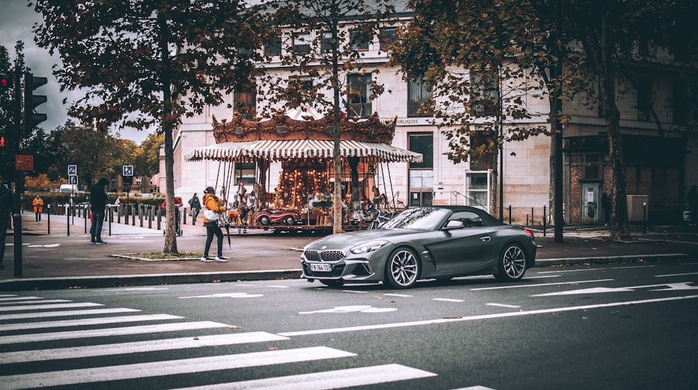 black coupe on road during daytime