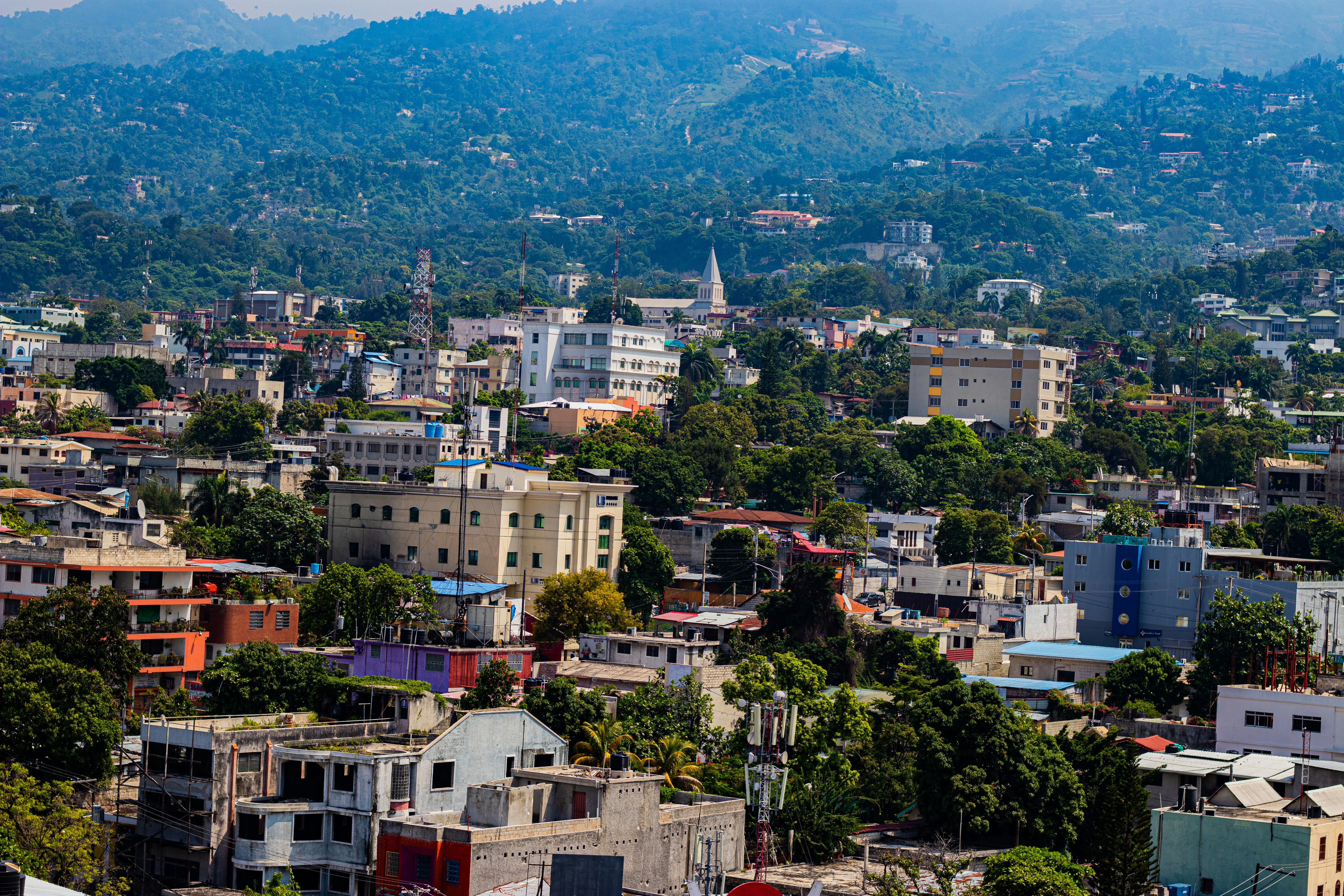 aerial view of city during daytime