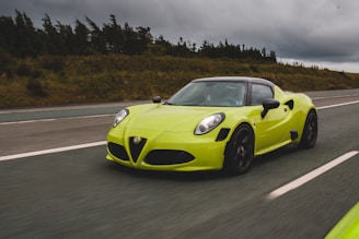 yellow ferrari 458 italia on road during daytime