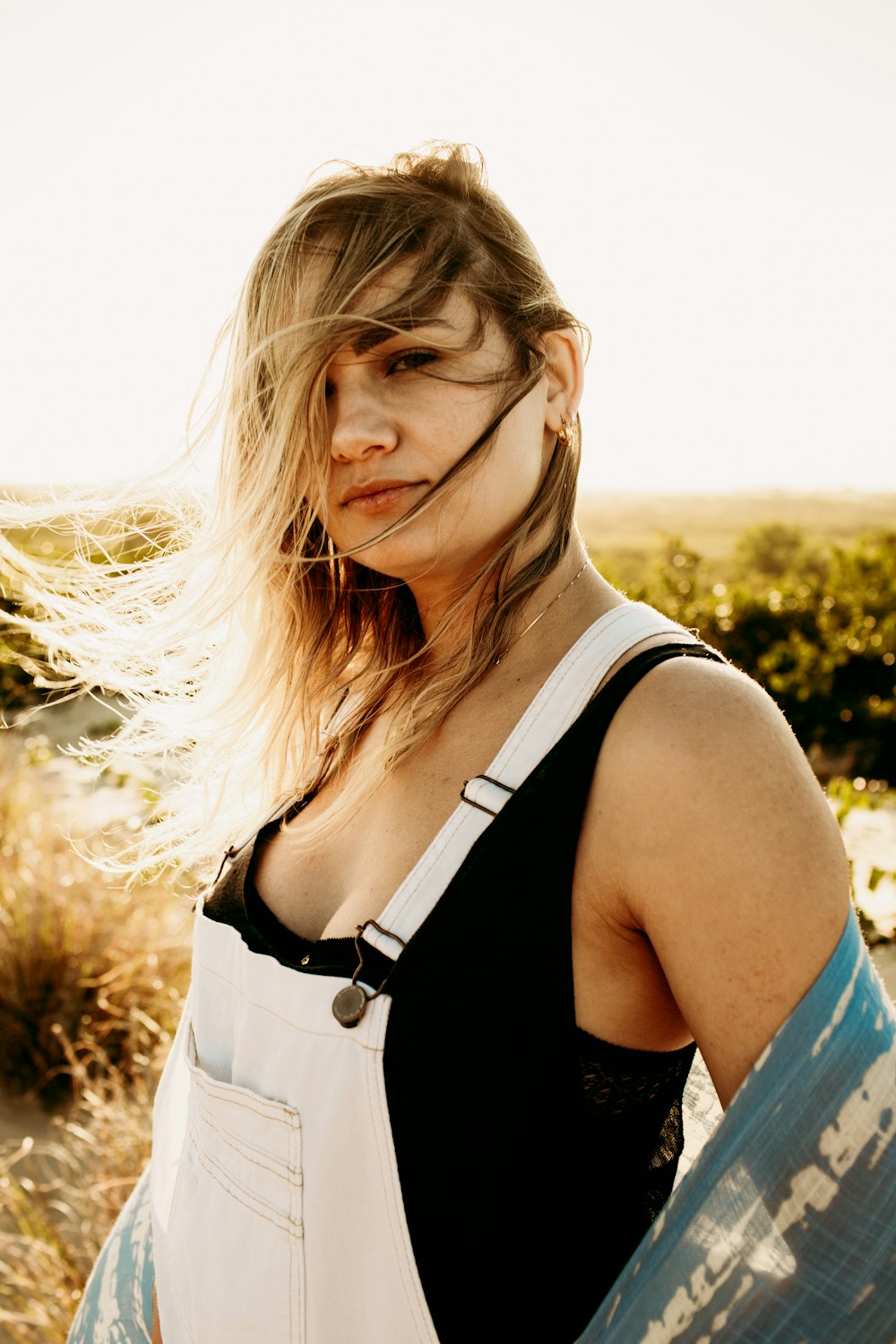 woman in black tank top wearing eyeglasses