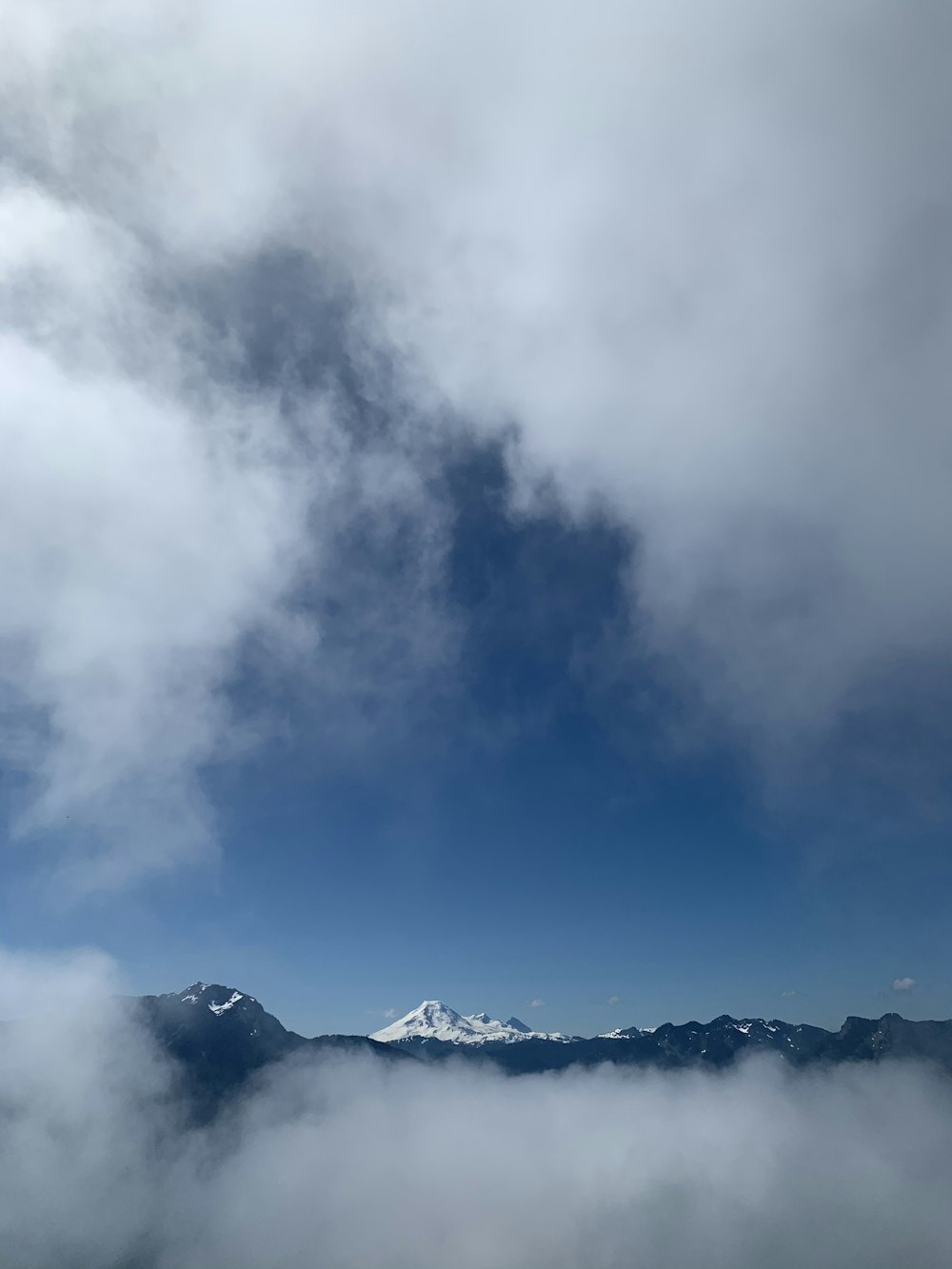 snow covered mountain under blue sky during daytime