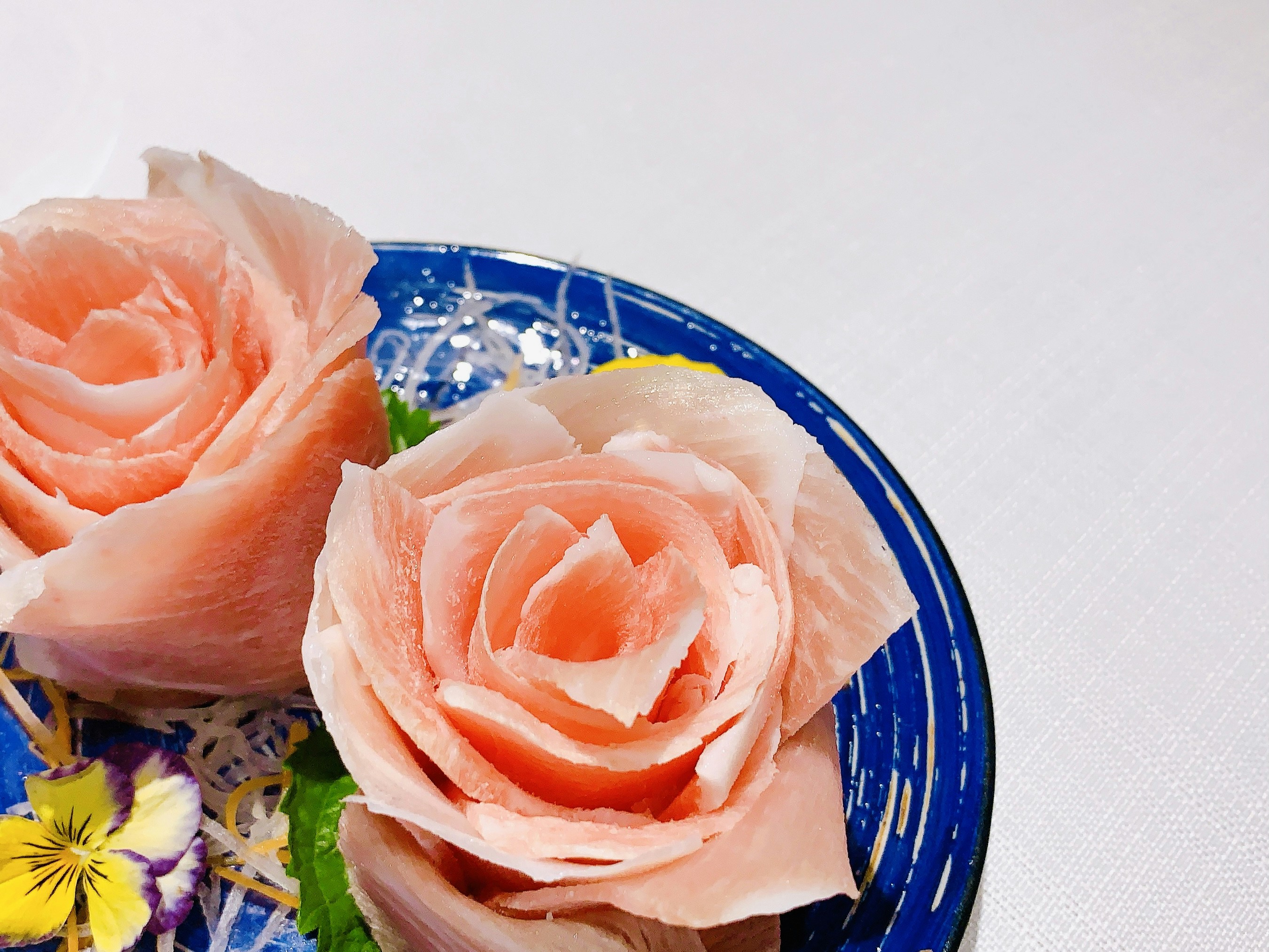 Sashimi slices