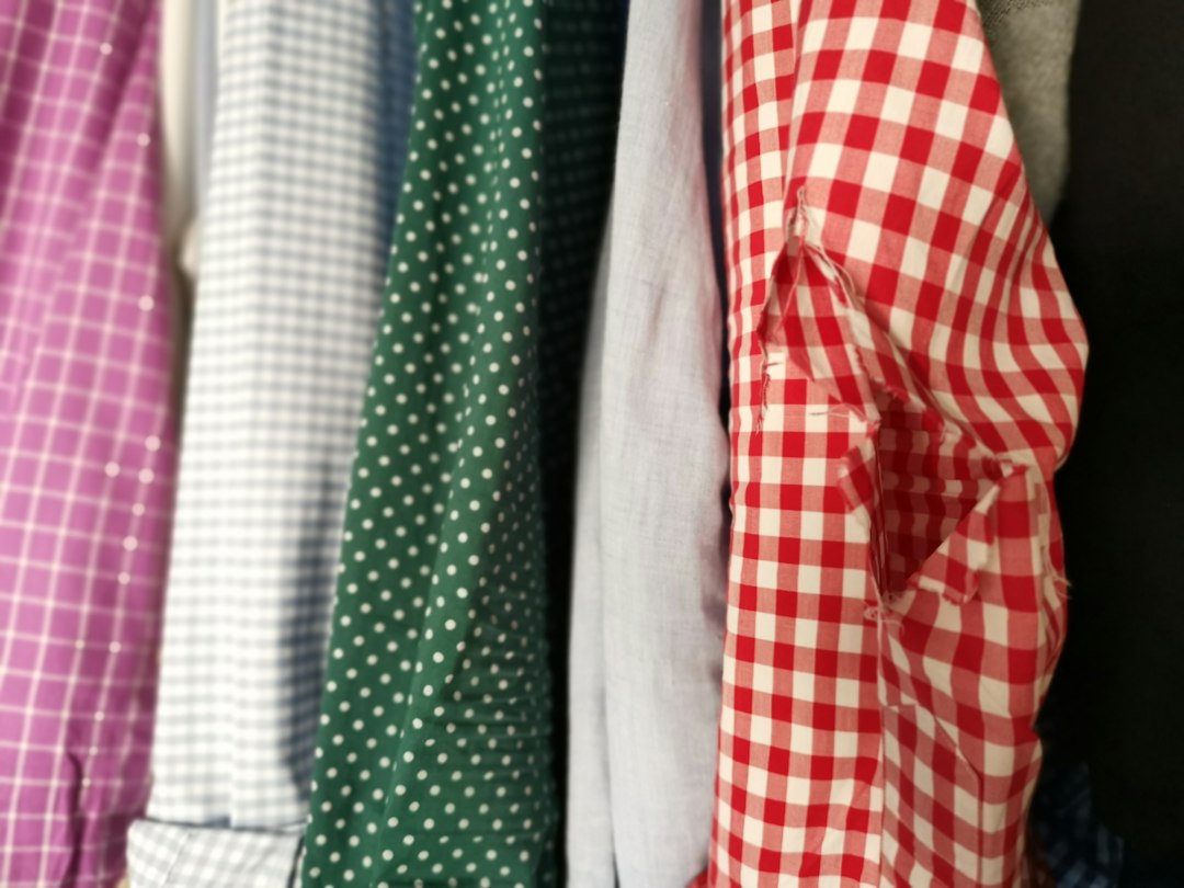 folded dress shirts