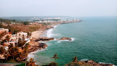 aerial view of body of water during daytime