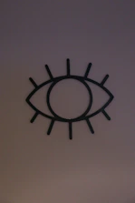 Minimalistic icon of an eye representing computer vision.
