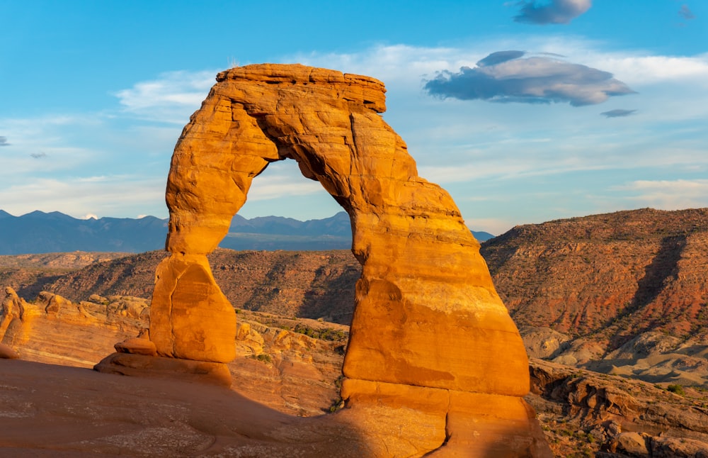 brown rock formation under blue sky during daytime