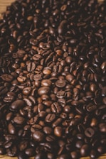 coffee beans in close up photography