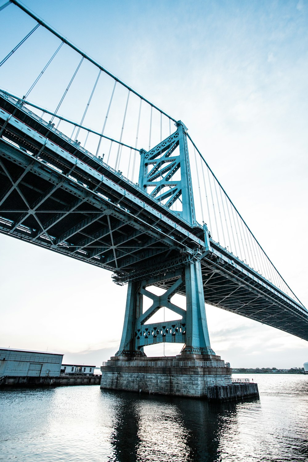 gray bridge under white sky during daytime