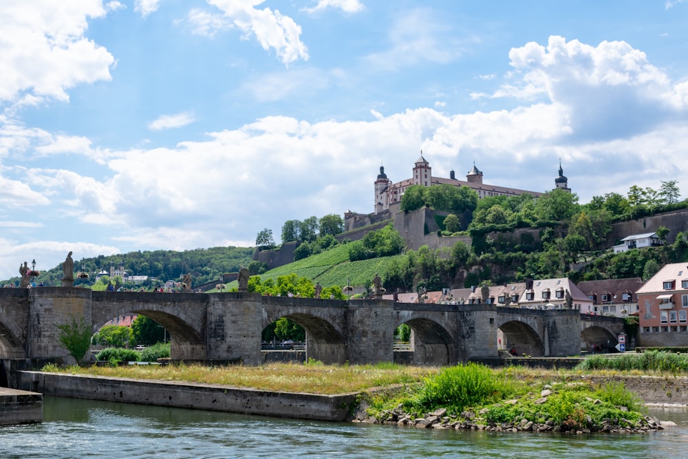 gray concrete bridge over river during daytime