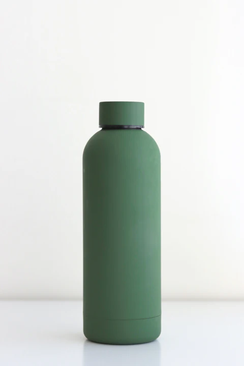 Bouteille isotherme en acier