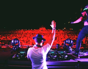 Controle de som em Shows