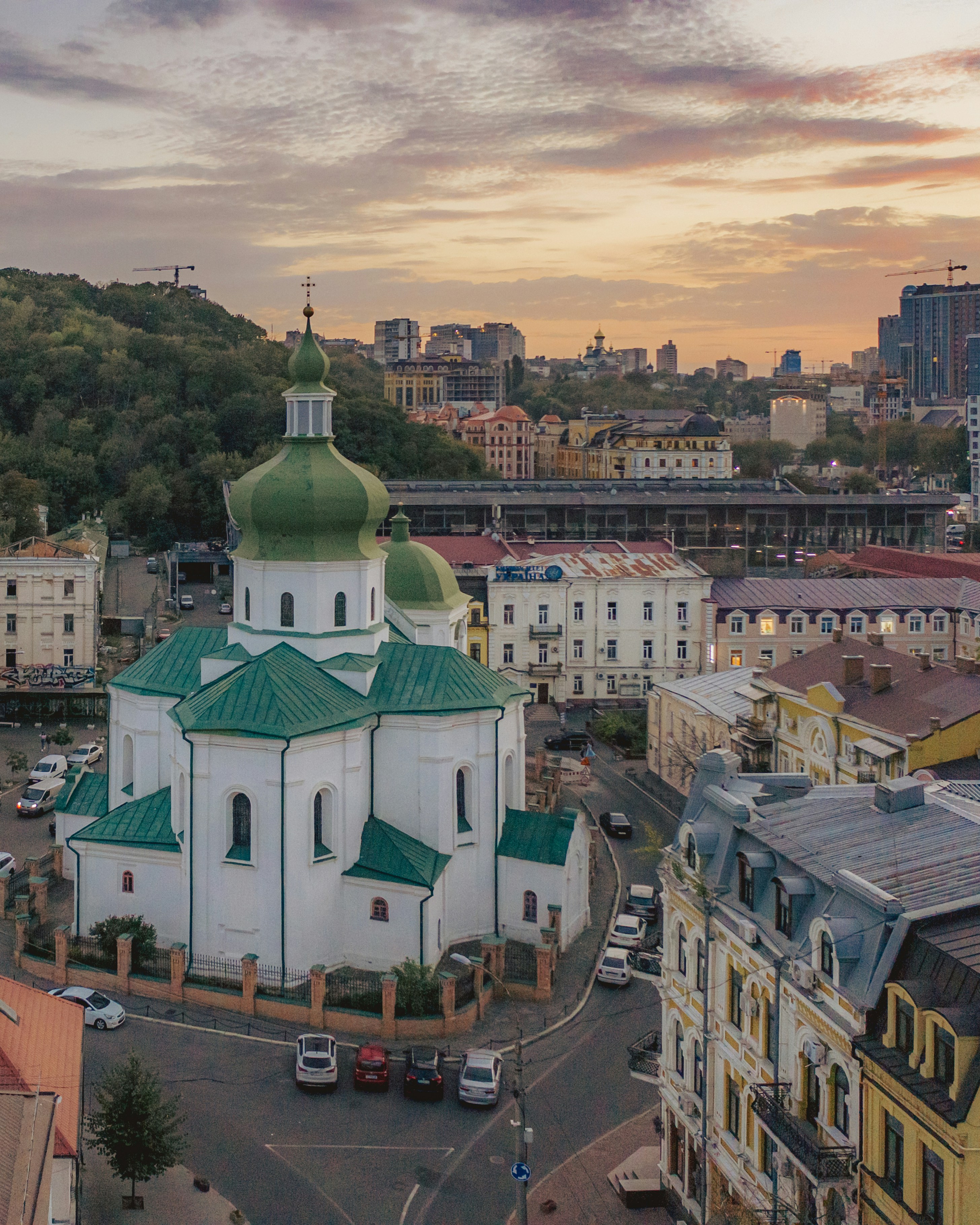 aerial view of city buildings during daytime