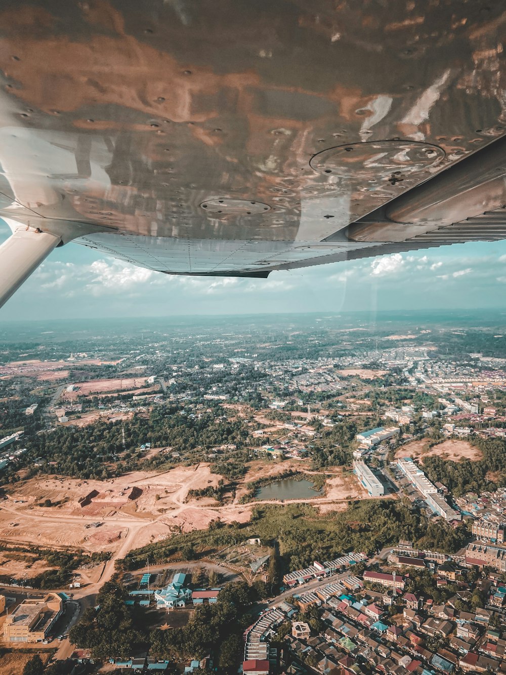 aerial view of city during daytime