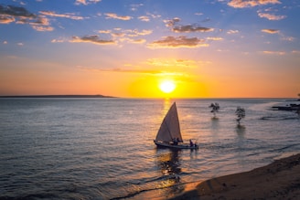 sunset in Madagascar pictured by Francesco Margaretini