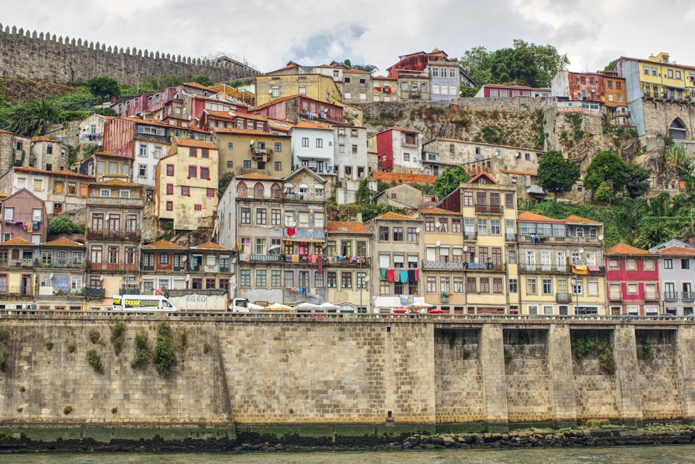 brown and white concrete houses during daytime