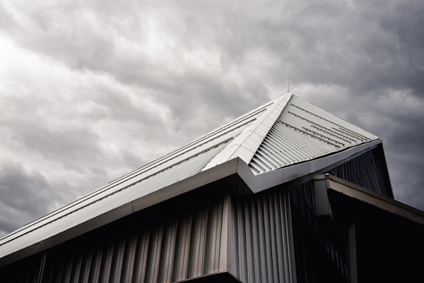 Home with a new roof