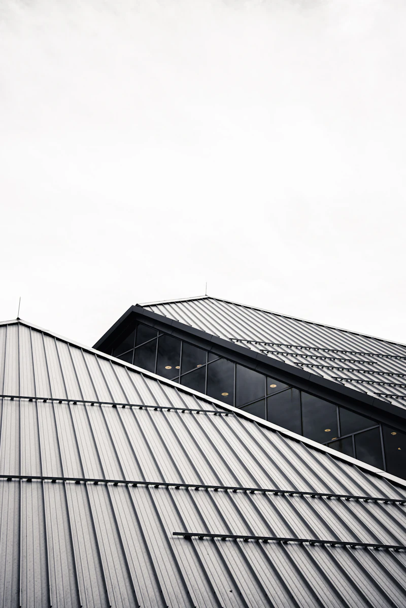 Commercial building roof upgrade.