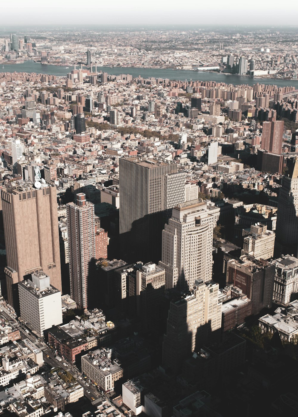 aerial view of city buildings during daytime