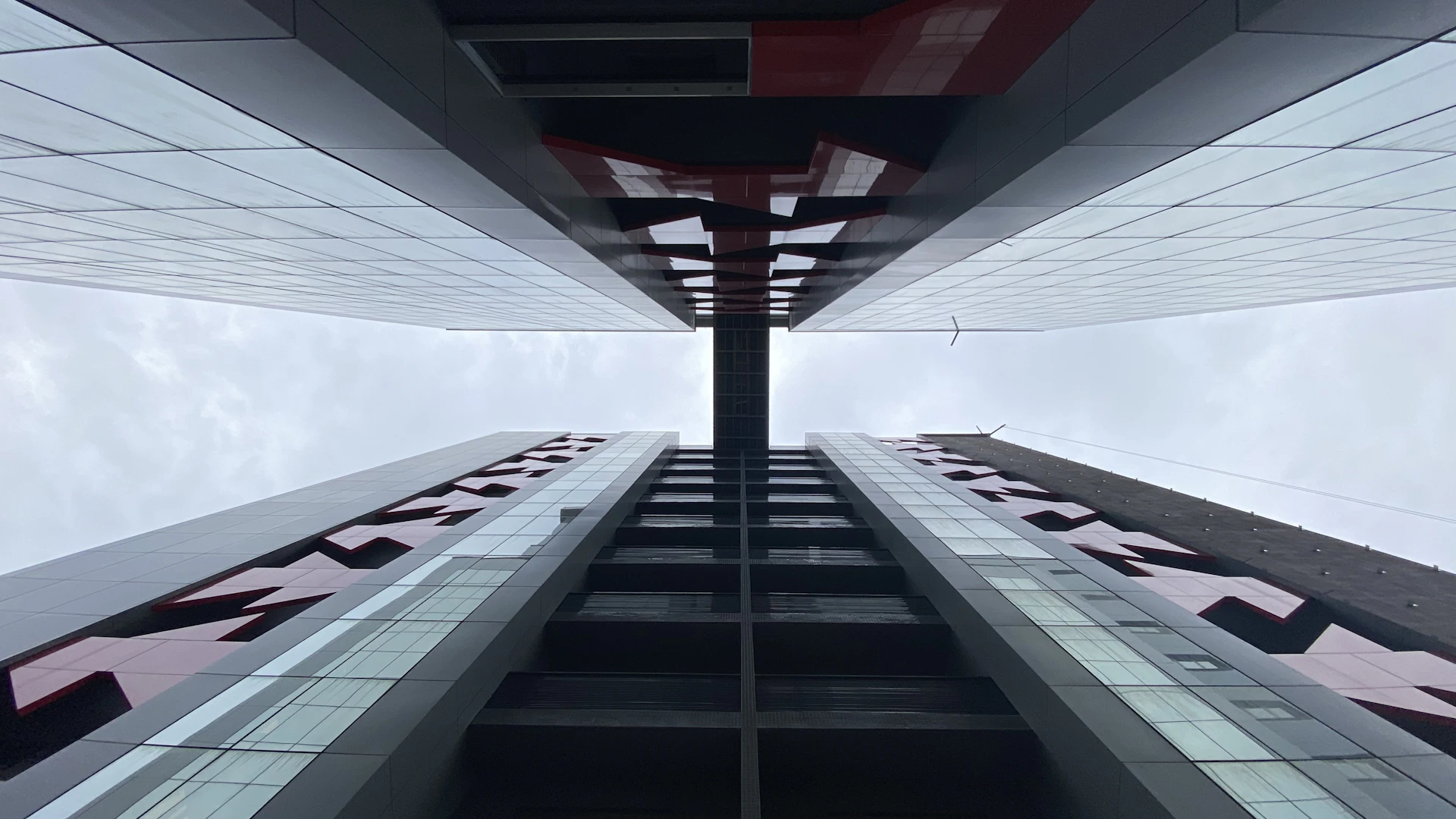 low angle photography of high rise building