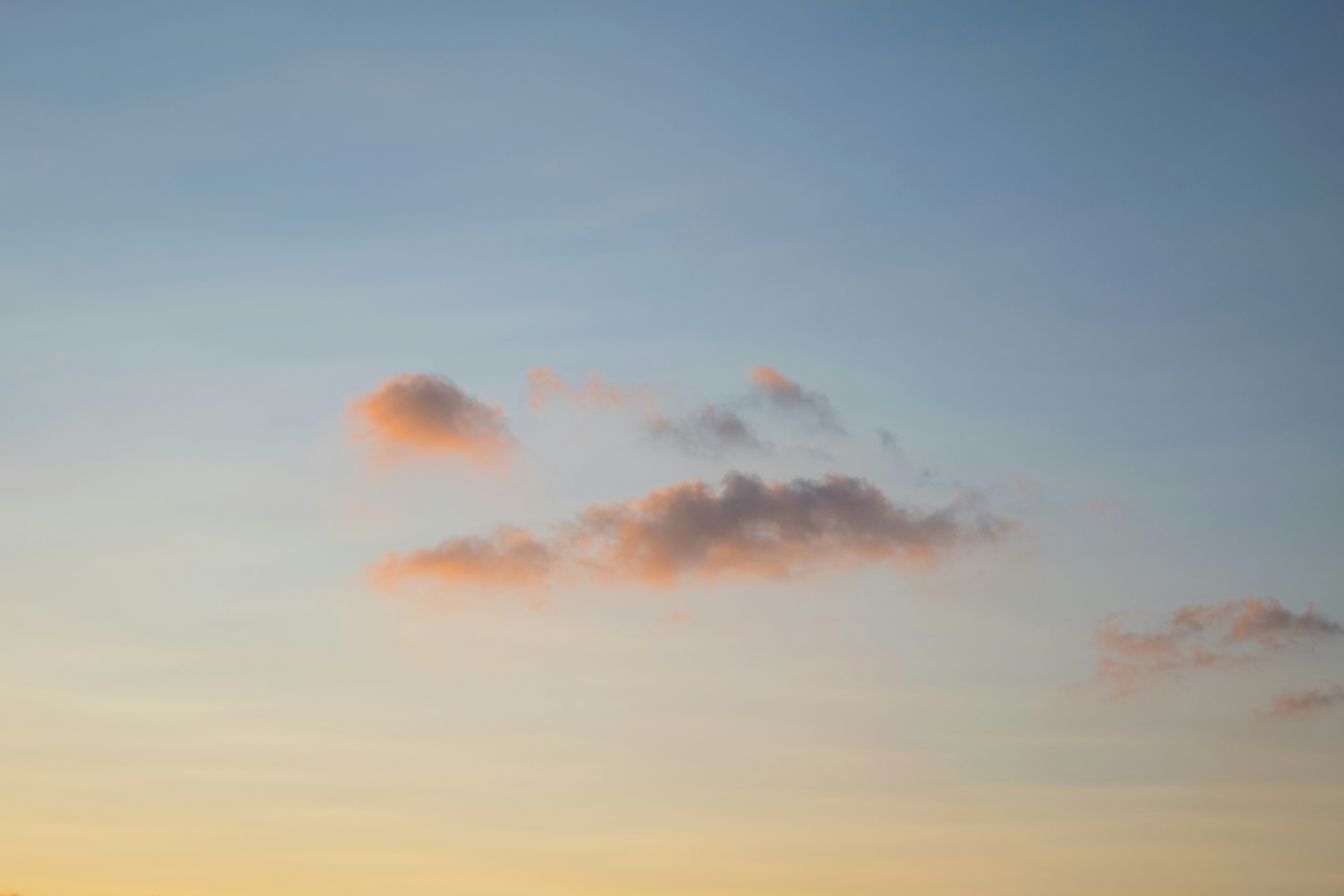 orange and blue cloudy sky during daytime