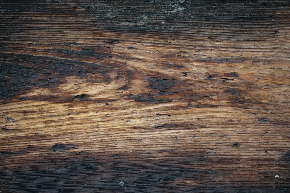 brown and black wooden surface