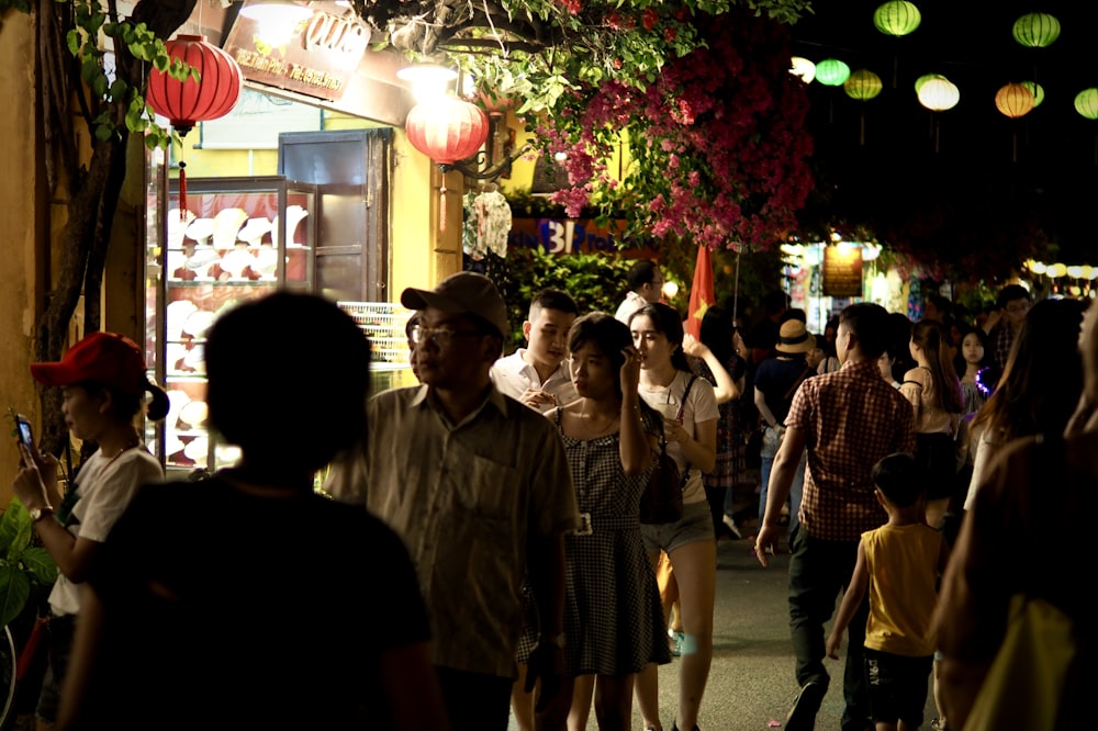 people walking on street during daytime