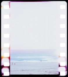 white and red polka dot frame