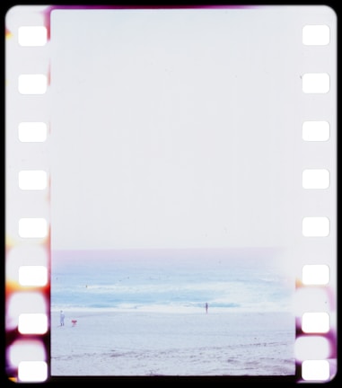white and red polka dot frame