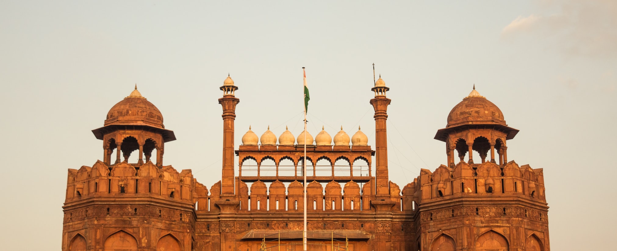 Red Fort, Vijay Ghat, Raj Ghat, Delhi